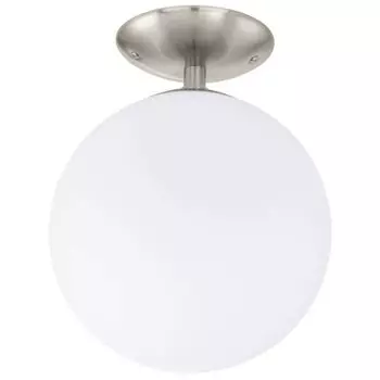 Eglo 91589 Потолочный светильник Rondo 25см белый матовый никель