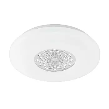 Eglo 96025 Capasso 1 Светодиодный потолочный светильник с блестками 34см 2100лм белый хром