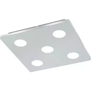 EGLO Cabus 35 x 35 см металлик квадратный с 1 лампой, серебро