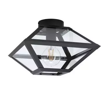 EGLO Casefabre 31 x 31 см черный, квадратный с 1 лампочкой