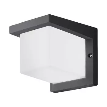 EGLO Desella 1, 16x 16 см, IP54, вкл. светодиод, антрацит, черный