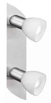 EGLO ENEA настенный/потолочный светильник, две лампочки, серебро