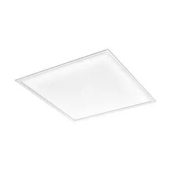 EGLO LED потолочный светильник Salobrena 1, потолочный светильник, светильник для гостиной, светильник для кухни из алюминия, пластика, офисный светильник белого цвета, светильник для прихожей потолочный, 59,5 см, белый