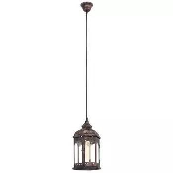 EGLO REDFORD 1 Vintage Retro подвесной светильник E27 медный, E27, A+, 49224, коричневый