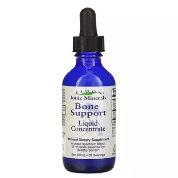 Eidon Mineral Supplements, Поддержка костей, жидкий концентрат, 2 унции (60 мл)