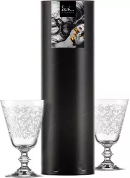 EISCH 2 бокала для красного вина 586/1 в подарочном тубусе VINCENNES 15862011, красный