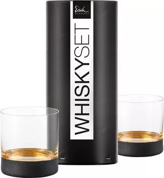 EISCH 2 бокала для виски 500/14 в подарочном тубусе COSMO GOLD 70550015