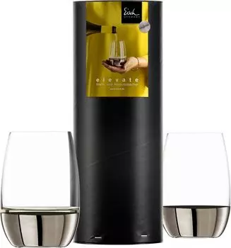 Eisch 2 круглых/винных чашки для белого вина 500/91 платина i.GR ELEVATE 15009916