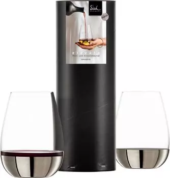 Eisch 2 круглых/винных чашки для красного вина 500/9 платина в цвете GR ELEVATE 15009906