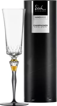 EISCH Бокал для шампанского 596/71 серый в подарочной тубе CHAMPAGNE EXCLUSIV 47759671