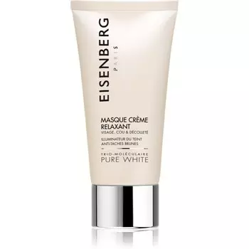 Eisenberg Pure White Masque Crme Relaxant увлажняющая и осветляющая маска против изменения цвета кожи 75 мл