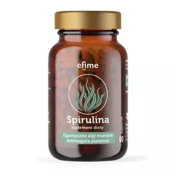 EkaMedica, Экзотические морские водоросли Спирулина, 60 капсул. Inna marka