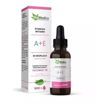 Ekamedica Witaminy A+E Krople витамины в каплях, 30 ml