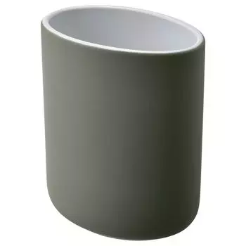 EKOLN ЭКОЛЬН Держатель д/зубных щеток, серо-зеленый IKEA