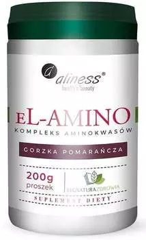 eL-AMINO Аминокислотный комплекс, оранжевый порошок Aliness, 200 г