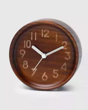 El Corte Ingls 32A коричневый аналоговый будильник, коричневый