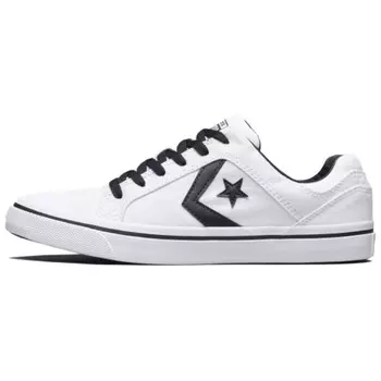 El Distrito 2.0 Canvas Shoes Unisex Low-top Белый/черный Converse