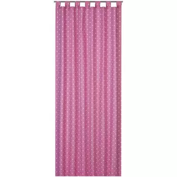 Elbersdrucke Kids' Club Dots 04 петля для штор непрозрачная штора в горошек розовая, розовый