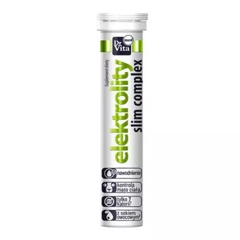 Electrolyte Slim Complex с соком, Добавка , 20 таблеток Unbranded
