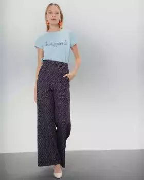 Елена женские расклешенные брюки Dolores Promesas, синий