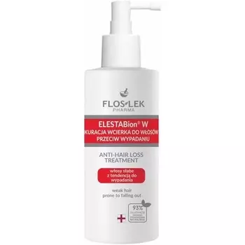 Elestabion W Сыворотка для лечения выпадения волос, роста и утолщения волос, 100 мл, Floslek