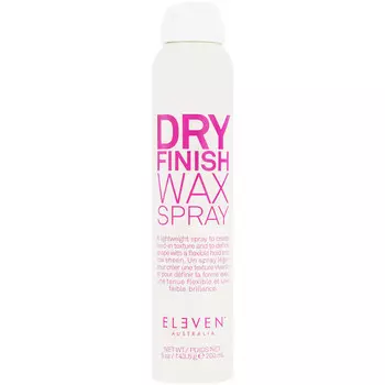Eleven Australia, Dry Finish Wax, Легкий фиксирующий и текстурирующий спрей для всех типов волос, 200 мл