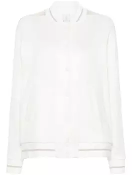 Eleventy бомбер с логотипом, серый