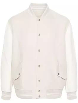 Eleventy бомбер в стиле колор-блок, нейтральный