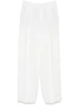 Eleventy брюки Combat, белый