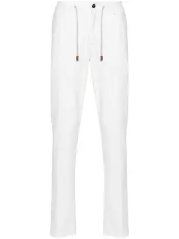 Eleventy брюки из джерси, белый