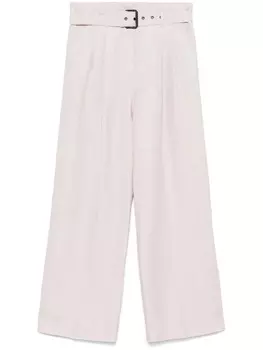 Eleventy брюки палаццо, розовый