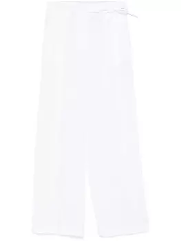 Eleventy брюки со складками, белый