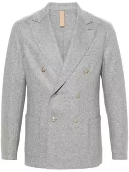 Eleventy двубортный пиджак, серый
