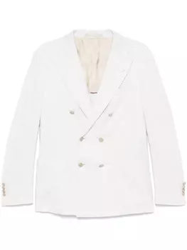 Eleventy двубортный пиджак, серый