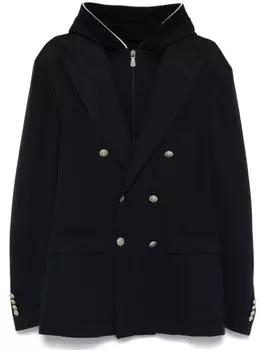 Eleventy двубортный пиджак, синий