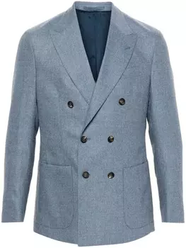 Eleventy двубортный пиджак, синий
