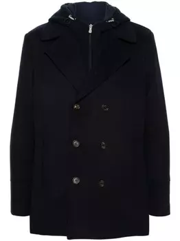 Eleventy двубортный пиджак, синий