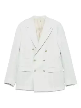 Eleventy двубортный пиджак, зеленый