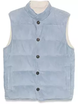 Eleventy двусторонний жилет, синий