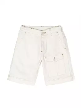 Eleventy джинсовые шорты, белый