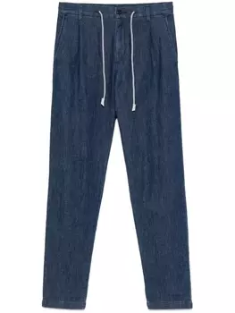 Eleventy джинсы с кулиской, синий