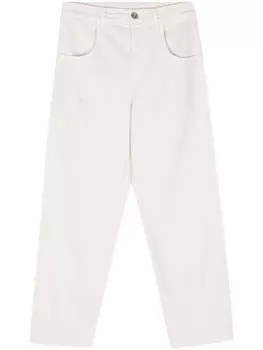 Eleventy джинсы с вытачками, нейтральный цвет