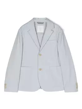 Eleventy фактурный блейзер, синий