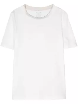 Eleventy футболка джерси, белый