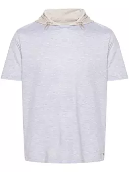 Eleventy футболка с капюшоном, серый