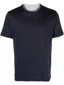 Eleventy футболка с круглым вырезом, синий