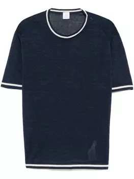 Eleventy футболка тонкой вязки, синий