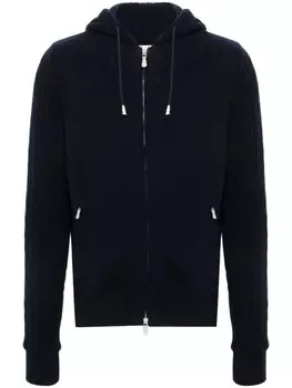 Eleventy худи фактурной вязки, синий