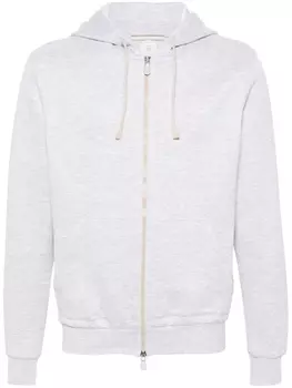 Eleventy худи на молнии, серый