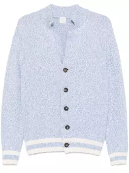 Eleventy кардиган на пуговицах, синий